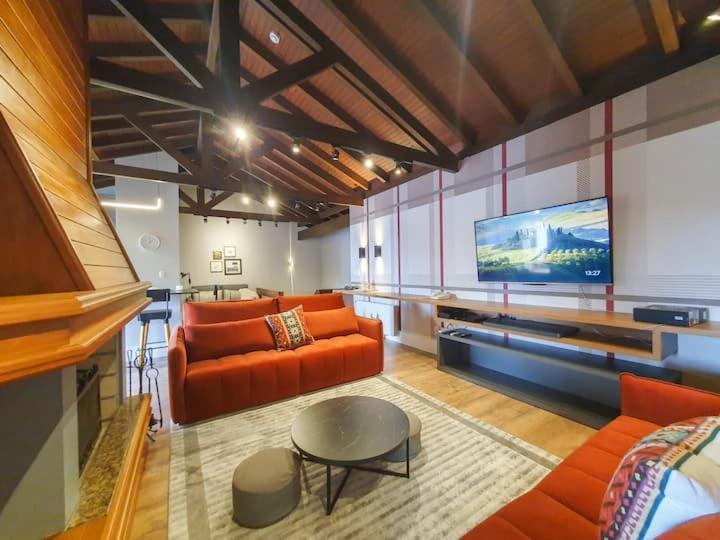 Duplex Cobertura - Gramado Wish Serrano Kültér fotó
